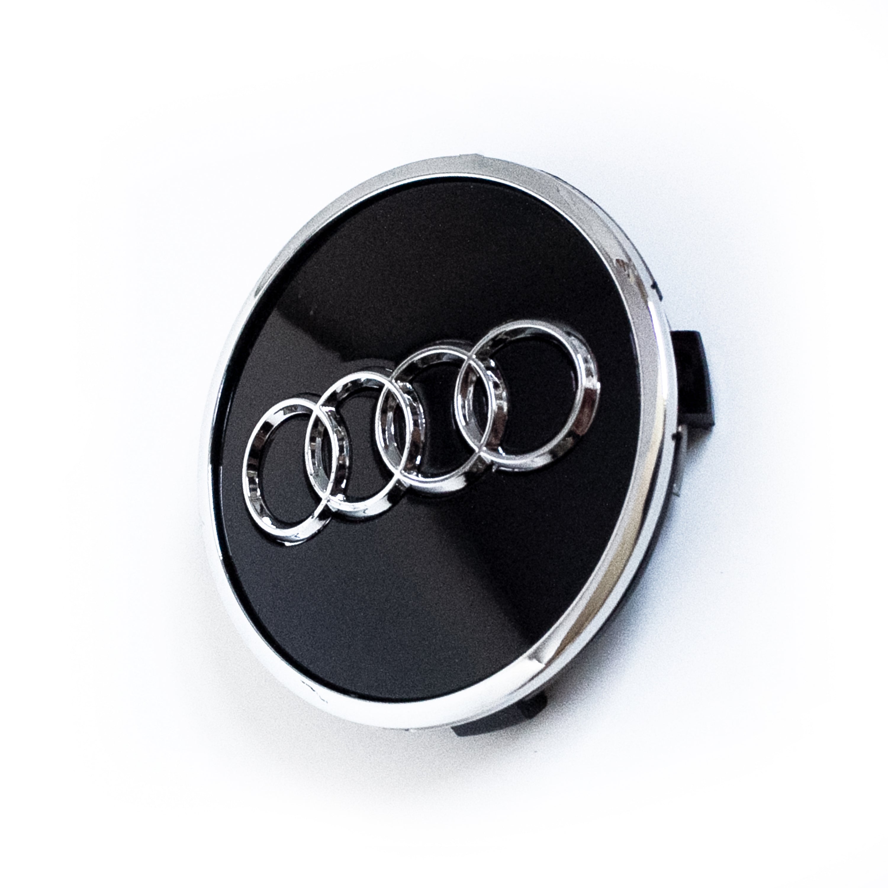 4PCS 69mm Black Audi Wheel Center Caps Fits C58939 Audi A3, A4, A5, Q7,  RS7, S5, TT OEM #8W0601170B