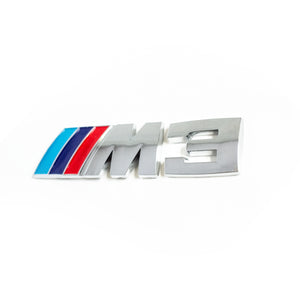 BMW ///M3-SPORT EMBLEM LOGO BADGE M-TECH Chrome Universal Fit