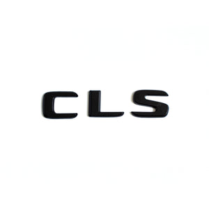 CLS Mercedes Benz Gloss Black Lettering Emblem AMG Boot Trunk Badge Stick On For All Mercedes - 6 Side Auto