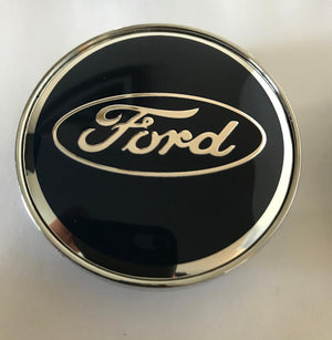4x 60mm Ford Blue Wheel Center Caps 2 3/8" - 6 Side Auto
