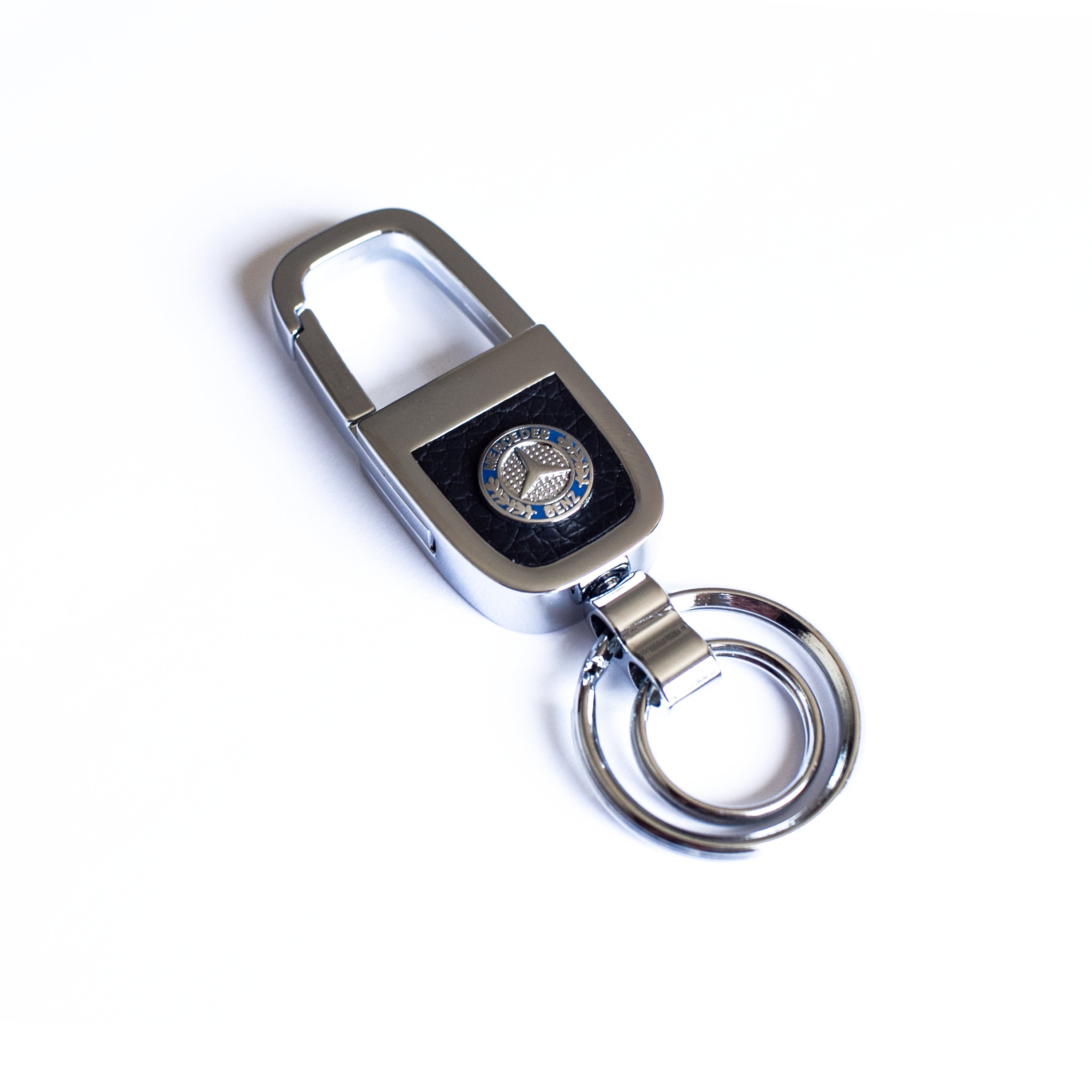 Car Keychain Men's Waist Business Key Chain Double Ring Stainless Steel |  Wish