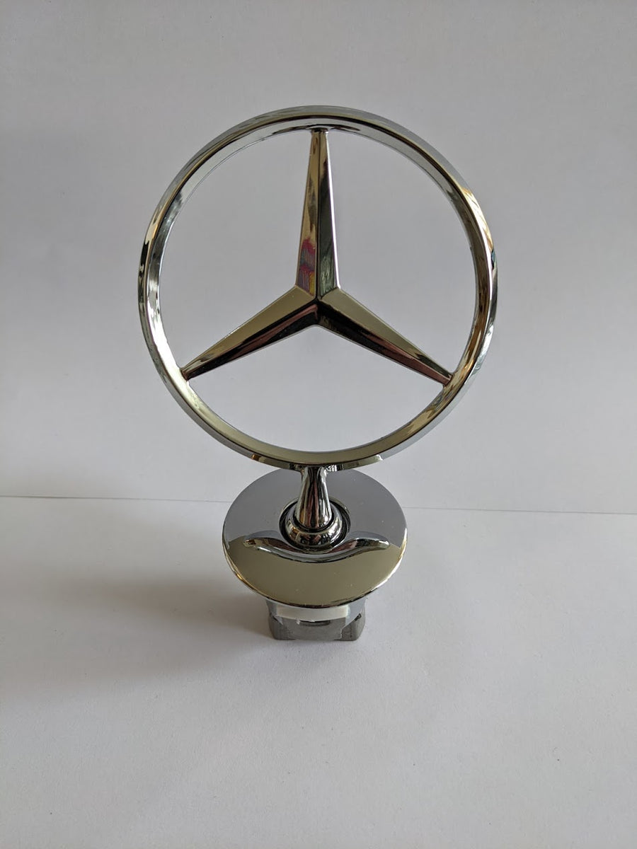 Mercedes Benz Badge A2218800086 S C E Class Hood Star Logo Chrome ...